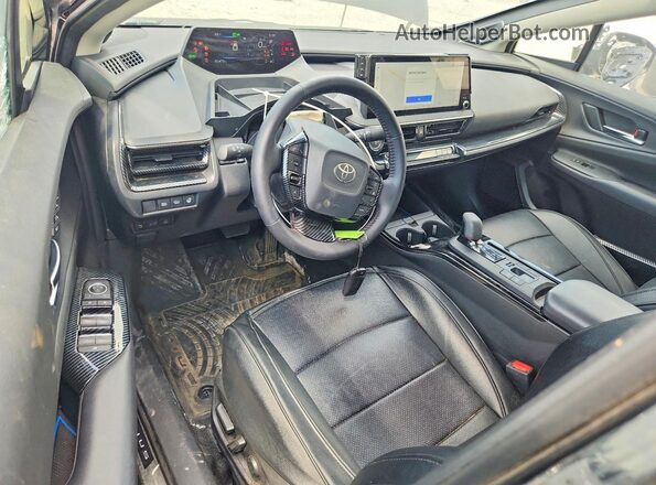 JTDACACU4S3044956 2025 TOYOTA PRIUS Black Вид панелі приладів