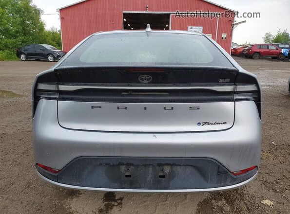 JTDACACU6P3010704 2023 TOYOTA PRIUS Silver Rear view