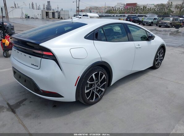 JTDACACU6R3014660 2024 TOYOTA PRIUS PRIME White Задня права чверть