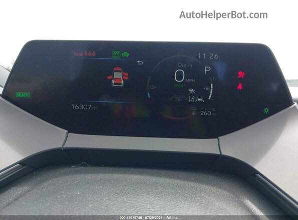 JTDACACU6R3014660 2024 TOYOTA PRIUS PRIME White Вид задніх сидінь