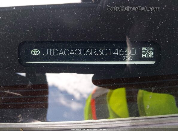 JTDACACU6R3014660 2024 TOYOTA PRIUS PRIME White Вид підкапотного простору