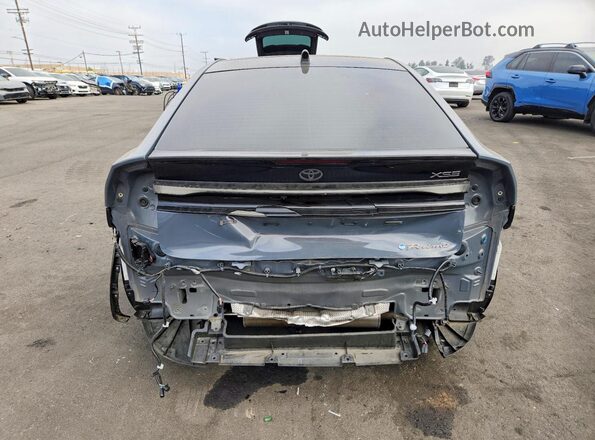 JTDACACU7R3019964 2024 TOYOTA PRIUS Gray უკანა ხედი