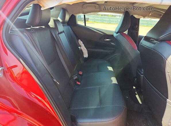 JTDACACU7R3026798 2024 TOYOTA PRIUS Красный Вид задних сидений