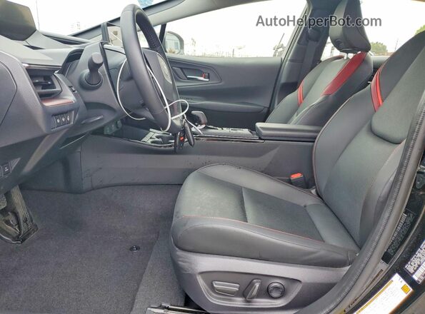JTDACACU7S3047124 2025 TOYOTA PRIUS Black წინა სალონის ხედი