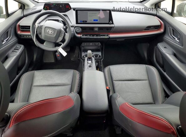 JTDACACU7S3047124 2025 TOYOTA PRIUS Black წინა პანელის ხედი