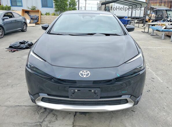 JTDACACU7S3047124 2025 TOYOTA PRIUS Black წინა ხედი