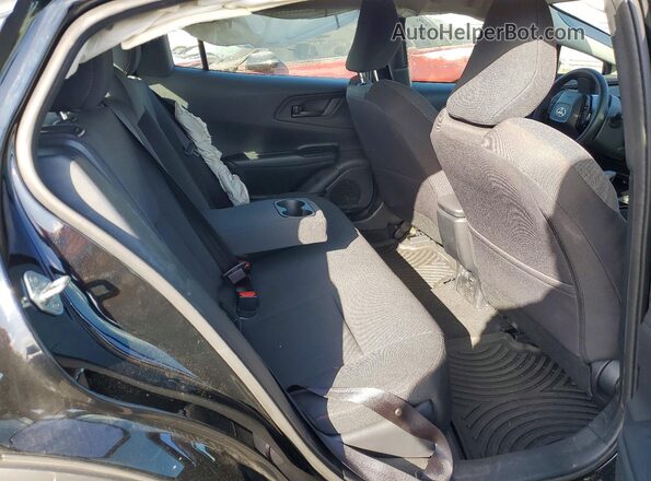JTDACACU8S3041624 2025 TOYOTA PRIUS Черный Вид задних сидений