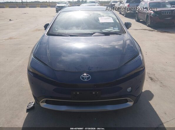 JTDACACU8S3049738 2025 TOYOTA PRIUS PLUG-IN HYBRID Blue Vista del cuadro de instrumentos