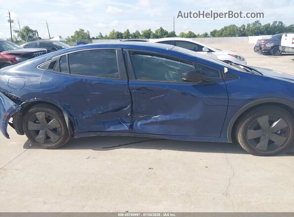 JTDACACU8S3049738 2025 TOYOTA PRIUS PLUG-IN HYBRID Blue Vista frontal