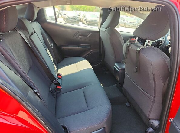 JTDACACU8T3069604 2026 TOYOTA PRIUS Red უკანა სავარძლების ხედი
