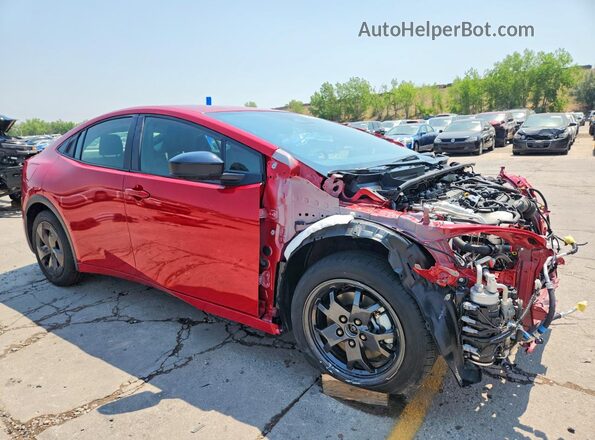 JTDACACU8T3069604 2026 TOYOTA PRIUS Red წინა მარჯვენა
