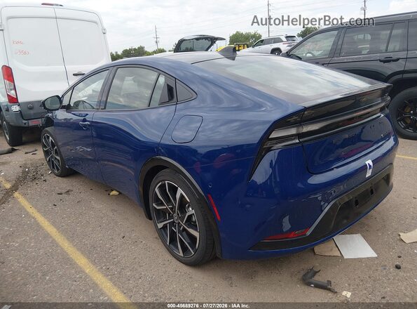 JTDACACU9R3018833 2024 TOYOTA PRIUS PRIME Blue Задня ліва чверть