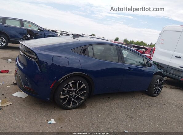 JTDACACU9R3018833 2024 TOYOTA PRIUS PRIME Blue Панорамний вид салону 360°
