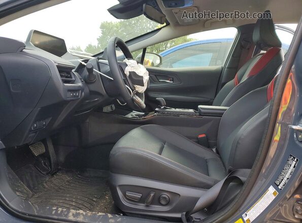 JTDACACU9S3045214 2025 TOYOTA PRIUS Gray წინა სალონის ხედი