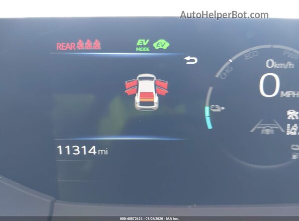 JTDACACU9T3061608 2026 TOYOTA PRIUS PLUG-IN HYBRID Gray Rear seats view