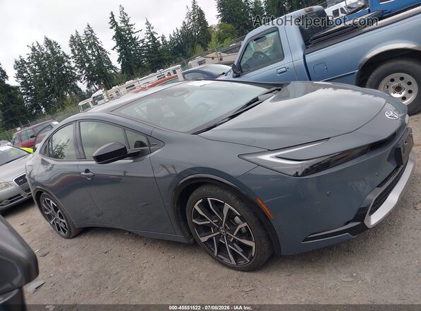 JTDACACUXR3016072 2024 TOYOTA PRIUS PRIME Gray Սալոնի հետևի տեսք