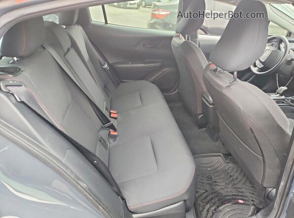 JTDACACUXR3023930 2024 TOYOTA PRIUS Gray Widok tylnych siedzeń