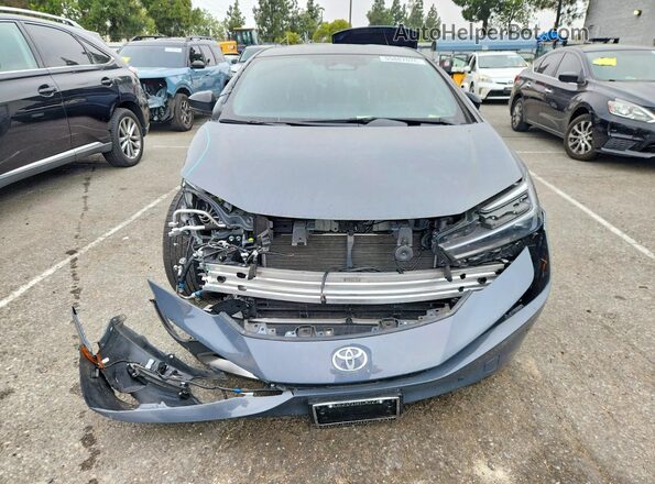 JTDACACUXR3023930 2024 TOYOTA PRIUS Gray Widok z przodu