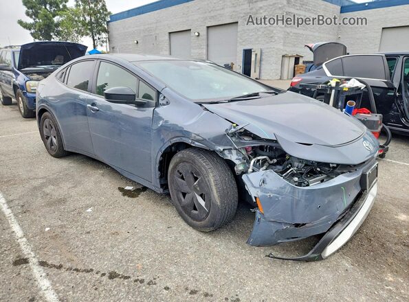 JTDACACUXR3023930 2024 TOYOTA PRIUS Gray Przód prawy