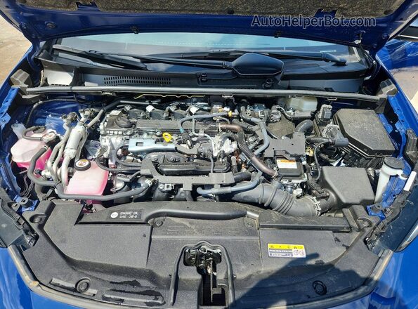 JTDACACUXT3055428 2026 TOYOTA PRIUS Blue Engine compartment view