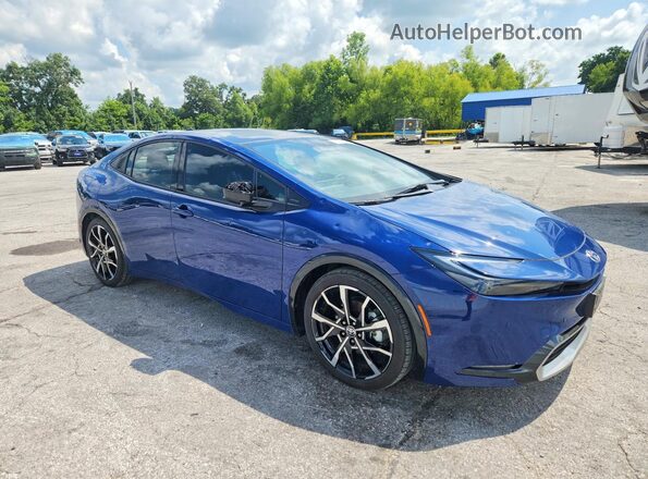 JTDACACUXT3055428 2026 TOYOTA PRIUS Blue Front right