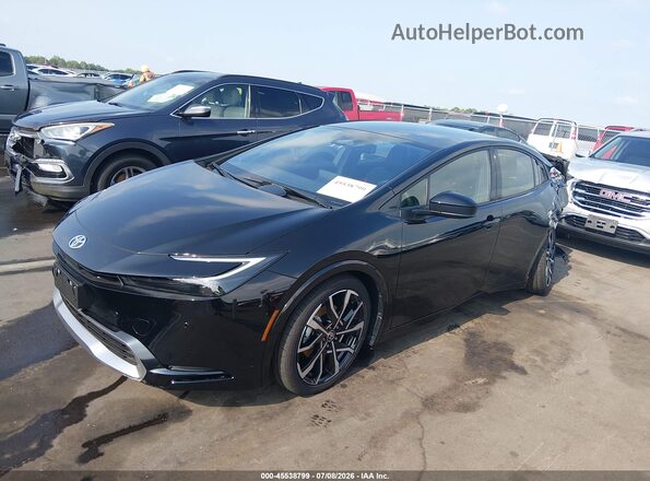 JTDACACUXT3067210 2026 TOYOTA PRIUS PLUG-IN HYBRID Black Vista tres cuartos delantera izquierda