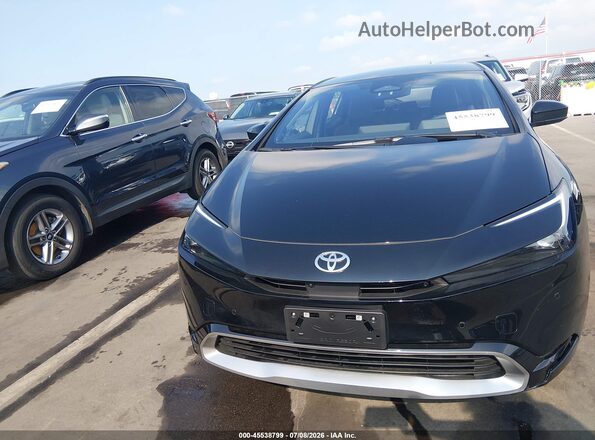 JTDACACUXT3067210 2026 TOYOTA PRIUS PLUG-IN HYBRID Black Vista del cuadro de instrumentos