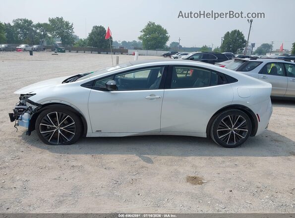JTDADABU0P3007330 2023 TOYOTA PRIUS White სალონის 360-გრადუსიანი ხედი