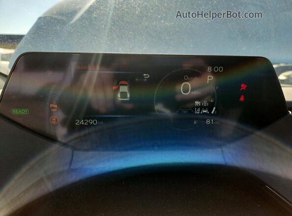 JTDADABU1R3023622 2024 TOYOTA PRIUS Белый Вид щитка приборов