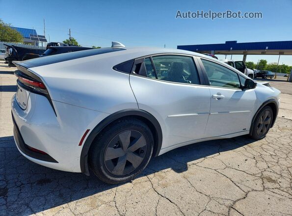 JTDADABU1R3023622 2024 TOYOTA PRIUS Белый Задняя правая четверть