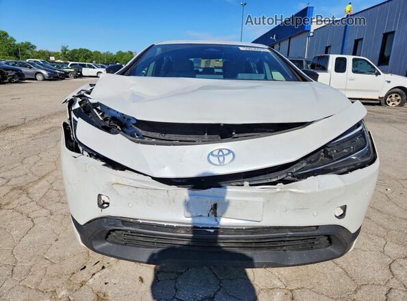 JTDADABU1R3023622 2024 TOYOTA PRIUS Белый Вид спереди