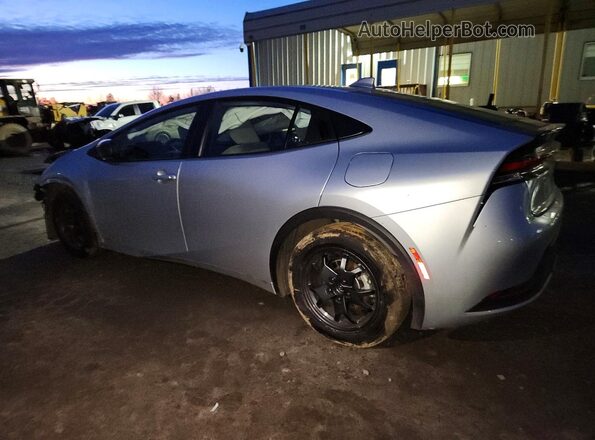 JTDADABU1S3025943 2025 TOYOTA PRIUS Silver Հետևի ձախ