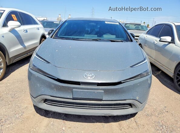 JTDADABU2P3002095 2023 TOYOTA PRIUS Gray Вид спереду