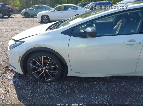 JTDADABU2P3005661 2023 TOYOTA PRIUS White Դիմացի տեսք