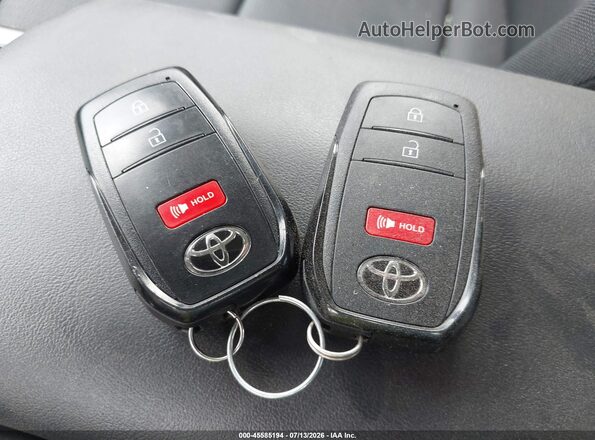 JTDADABU2R3018414 2024 TOYOTA PRIUS Gray Vista del salpicadero