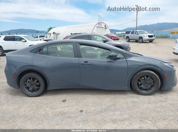 JTDADABU2R3018414 2024 TOYOTA PRIUS Gray Vista interior trasera