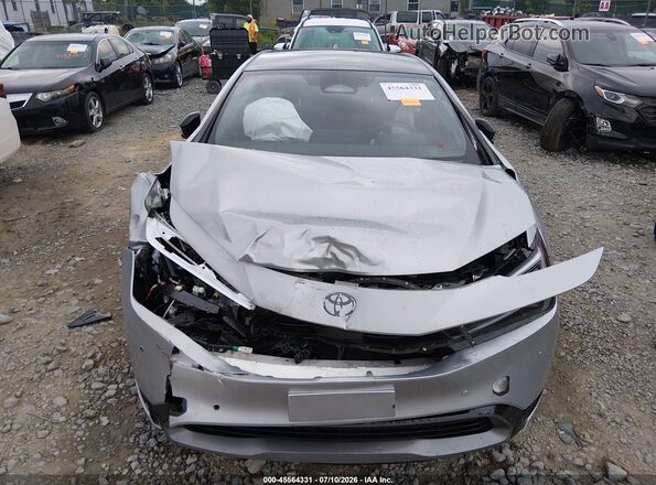 JTDADABU3R3009513 2024 TOYOTA PRIUS Silver ხელსაწყოთა პანელის ხედი