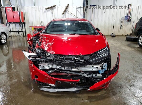 JTDADABU3S3027807 2025 TOYOTA PRIUS Red Widok z przodu