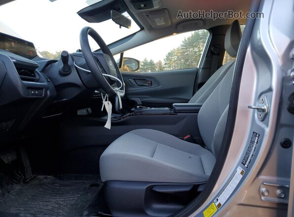 JTDADABU6R3020134 2024 TOYOTA PRIUS Silver წინა სალონის ხედი