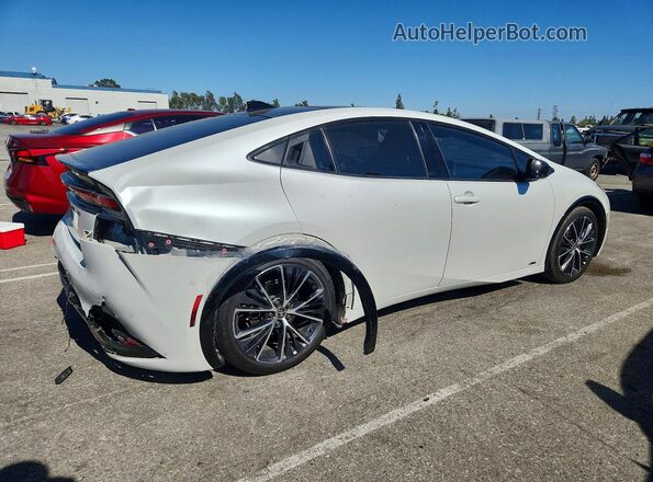 JTDADABU8P3000528 2023 TOYOTA PRIUS Белый Задняя правая четверть