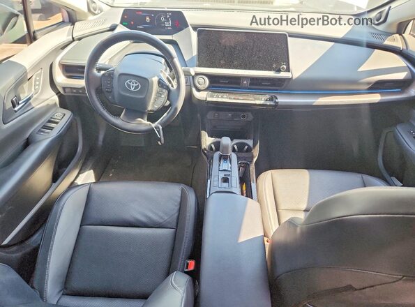 JTDADABU8P3000528 2023 TOYOTA PRIUS Белый Вид панели приборов