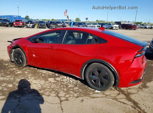 JTDADABU8R3018031 2024 TOYOTA PRIUS Red Հետևի ձախ