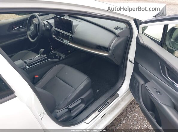 JTDADABU9R3020404 2024 TOYOTA PRIUS White Սալոնի դիմացի տեսք