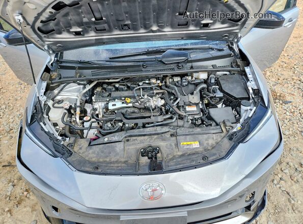 JTDADABUXP3000563 2023 TOYOTA PRIUS Silver Вид задньої частини салону
