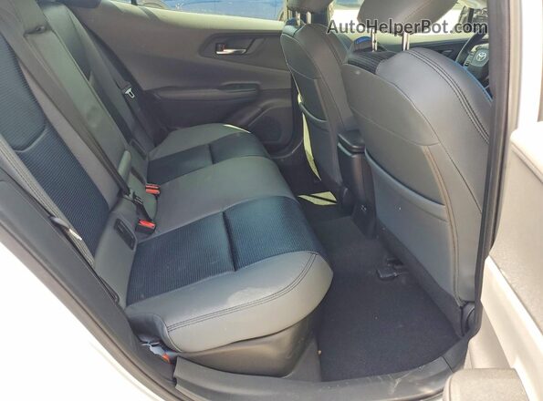 JTDADABUXR3016393 2024 TOYOTA PRIUS White Rear seats view