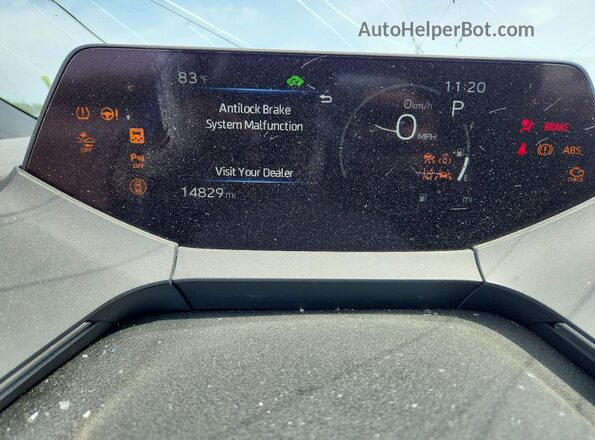 JTDADABUXT3033671 2026 TOYOTA PRIUS Silver Սարքավորումների վահանակի տեսք