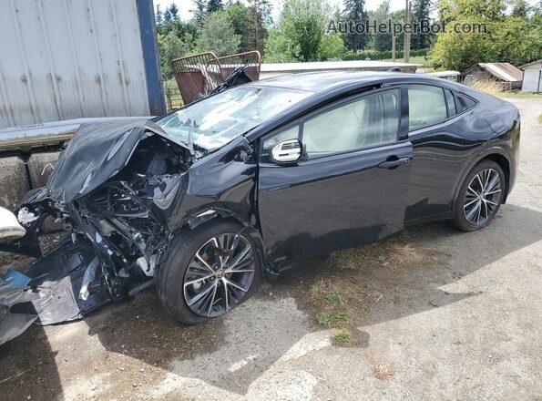 JTDADABUXT3036327 2026 TOYOTA PRIUS Black Vista de la etiqueta del VIN