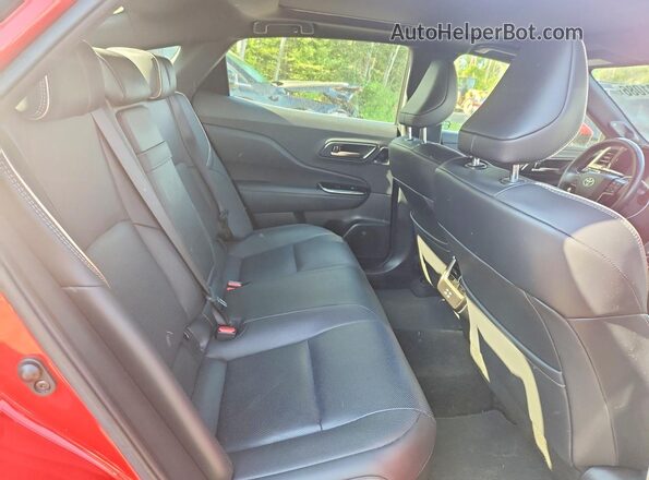 JTDAFAAF6S3010724 2025 TOYOTA CROWN Red Vista de los asientos traseros