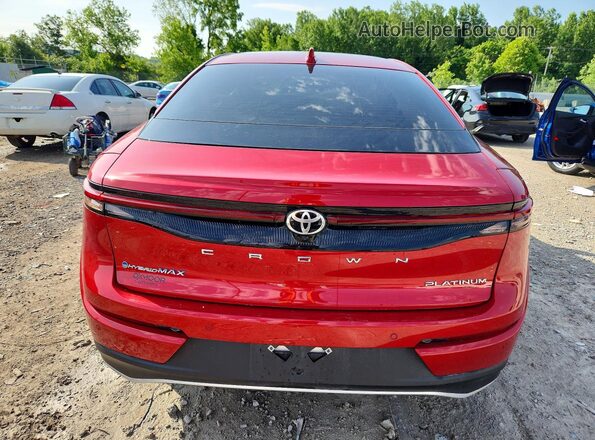JTDAFAAF8R3009889 2024 TOYOTA CROWN Red უკანა ხედი