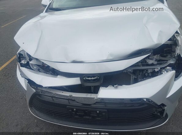 JTDB4MEE1P3014328 2023 TOYOTA COROLLA Silver Front view